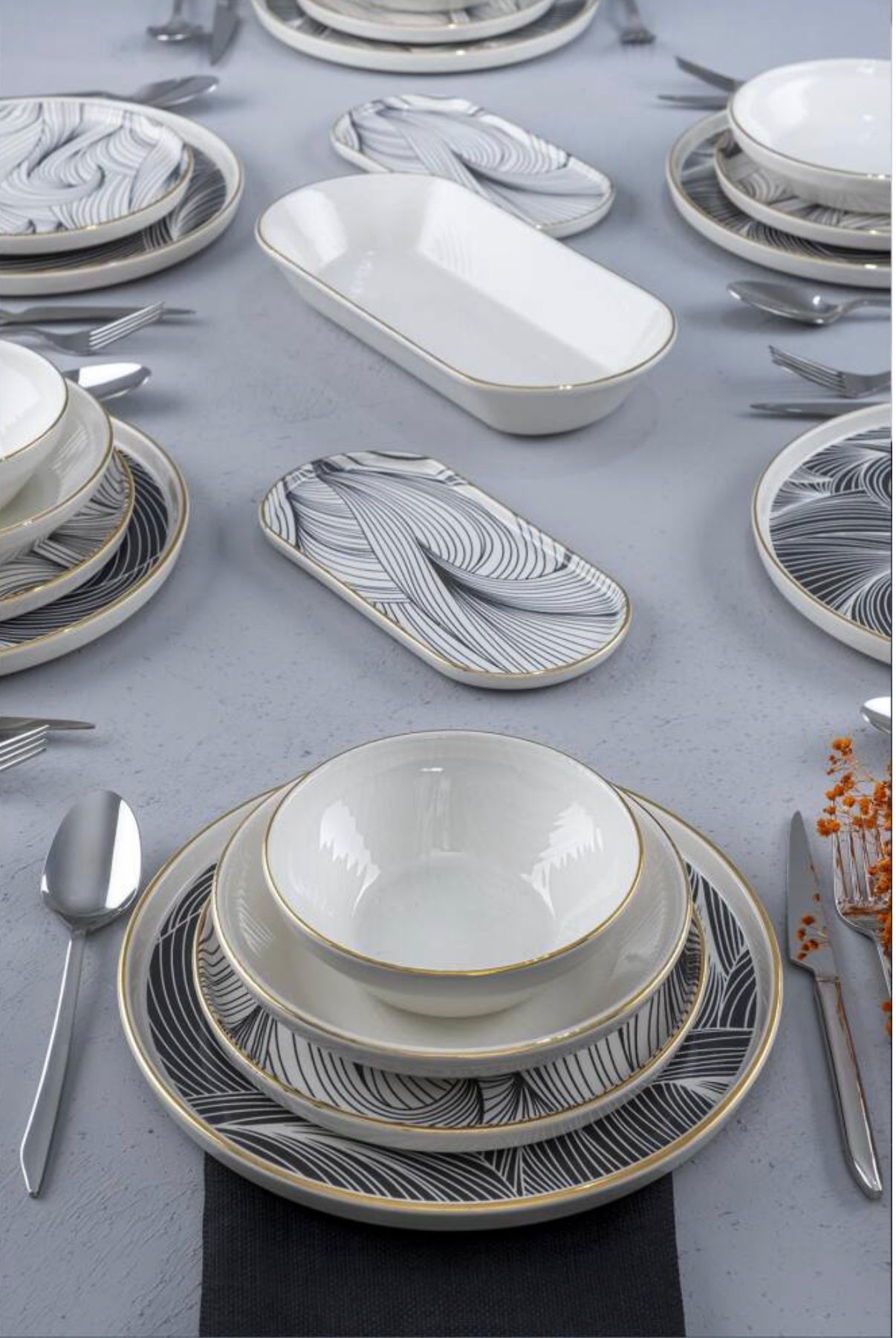 Ahenk 27-teiliges Tafelservice für 6 Personen