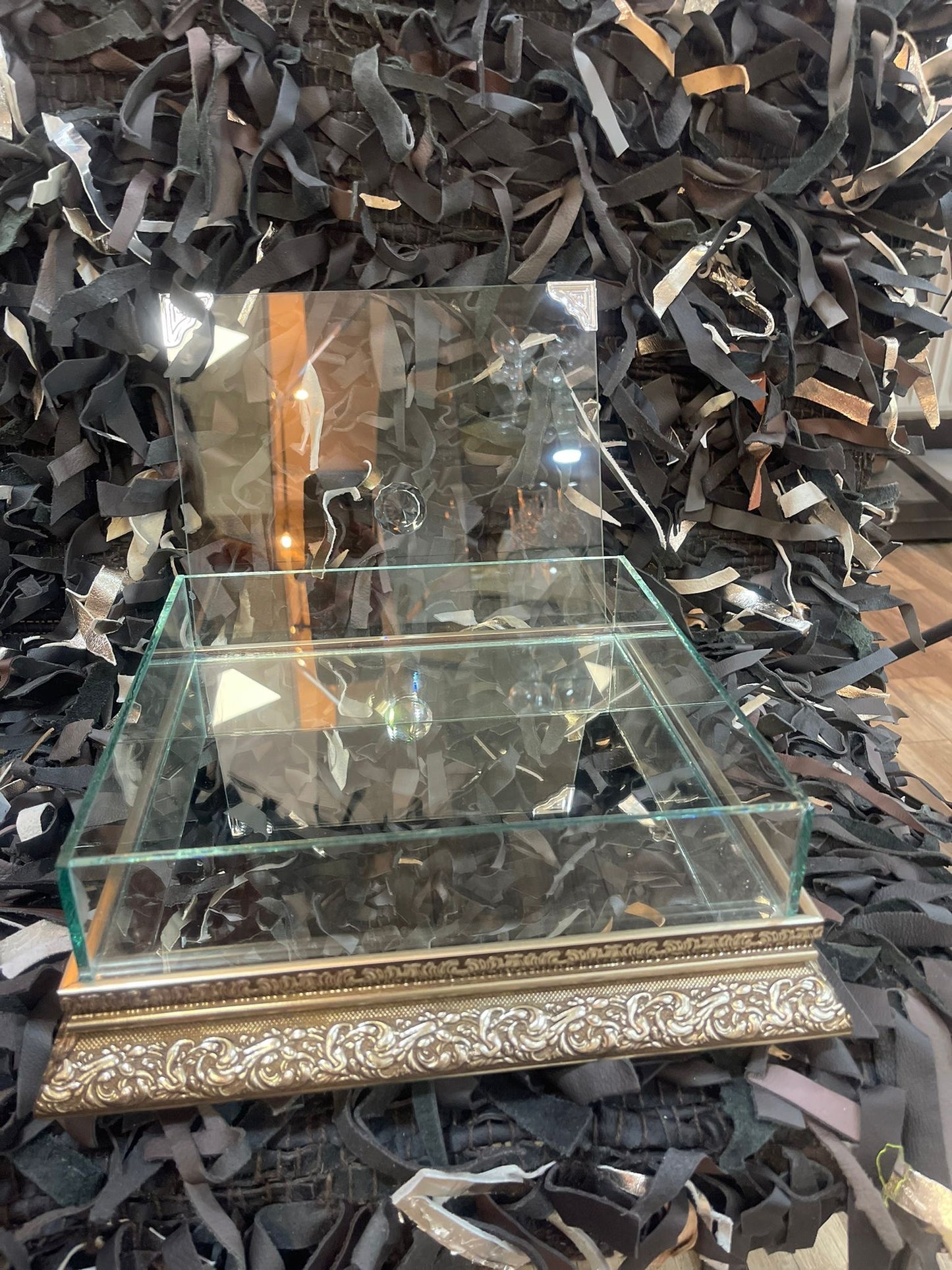 Glasbox Silber
