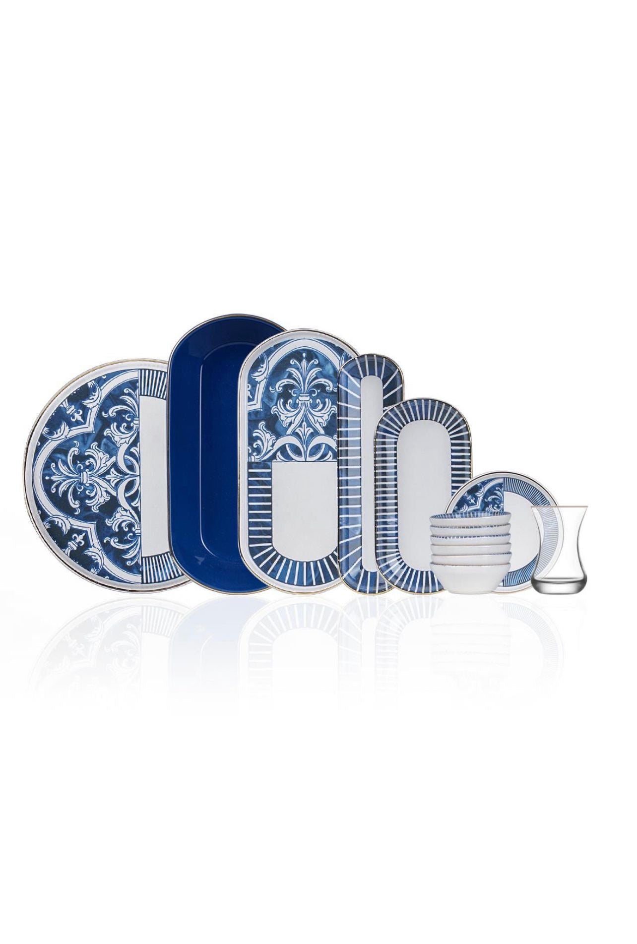 Ottomann Frühstückset 31 Teilig