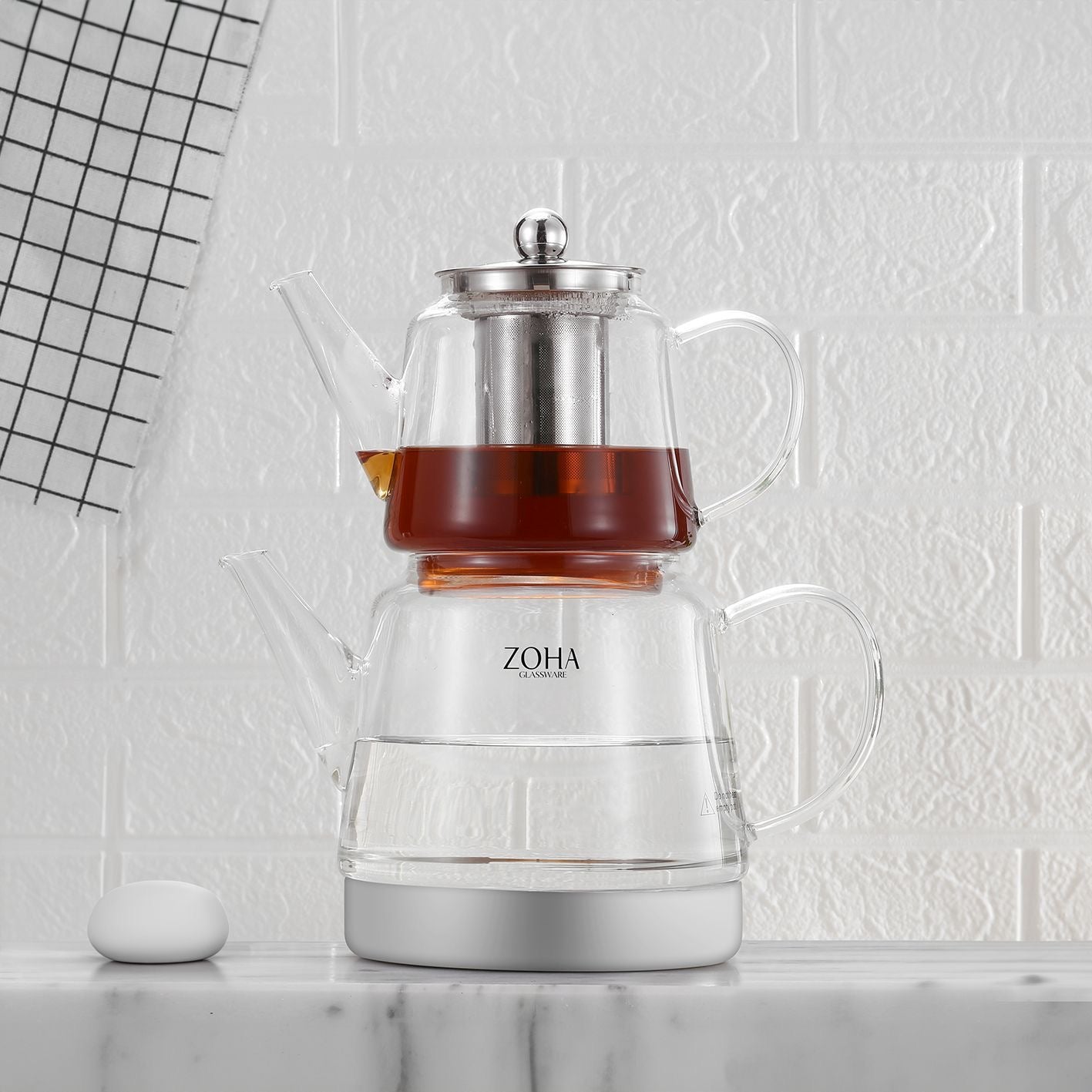 Zoha Sera Glas Teekanne