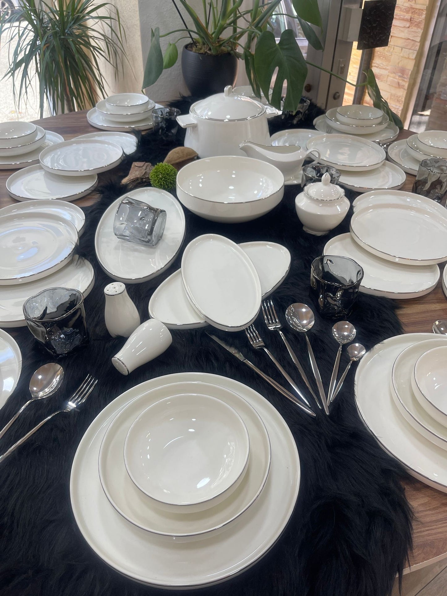 Tafelservice 60 Teilig