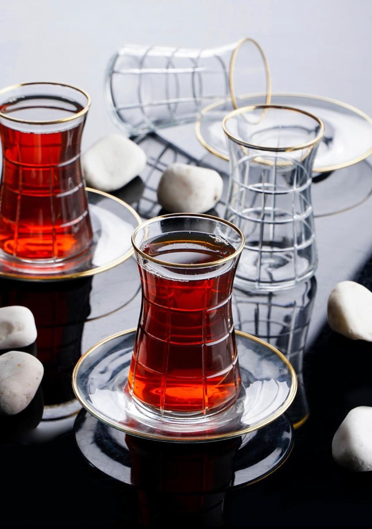 Mahidevran Teeservice für 6 Personen 12 Teilig