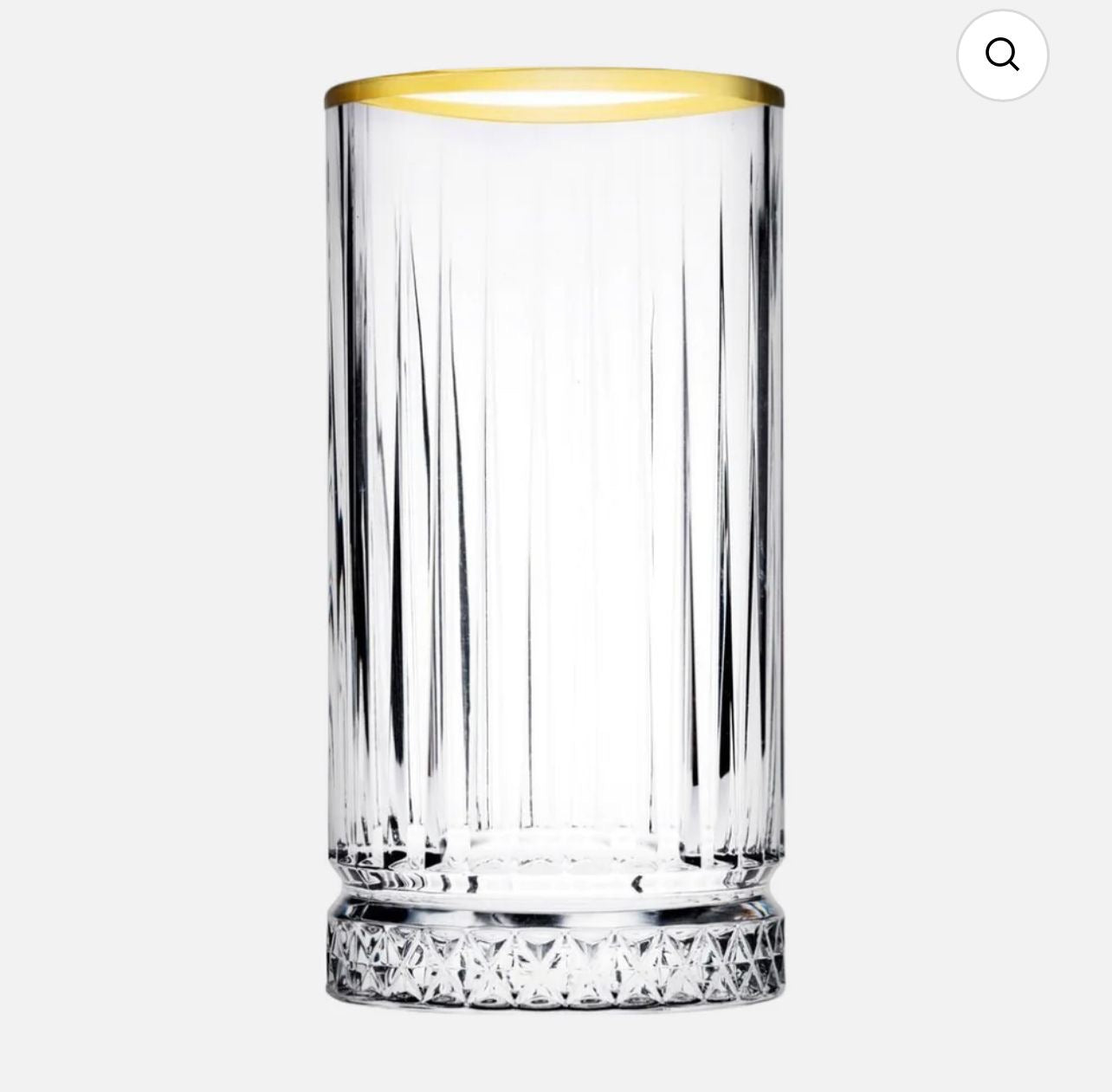 Pasabahce Elysia Golden Touch Gläser 4-teiliges Set