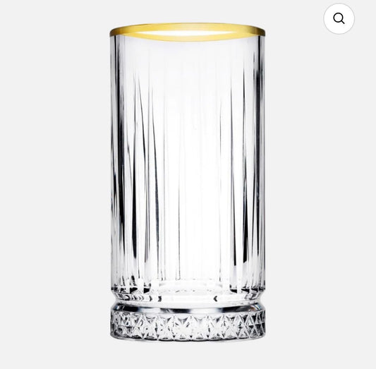 Pasabahce Elysia Golden Touch Gläser 4-teiliges Set
